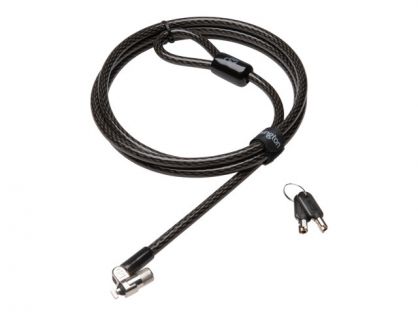 Kensington MicroSaver 2.0 Keyed Ultra Laptop Lock - Security cable - silver