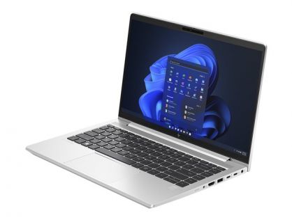 HP EliteBook 640 G10 Notebook - 177-degree hinge design - Intel Core i5 - 1335U / up to 4.6 GHz - Win 11 Pro - Intel Iris Xe Graphics - 16 GB RAM - 512 GB SSD NVMe - 14" IPS 1920 x 1080 (Full HD) - Gigabit Ethernet - Wi-Fi 6E - pike silver aluminium - kbd