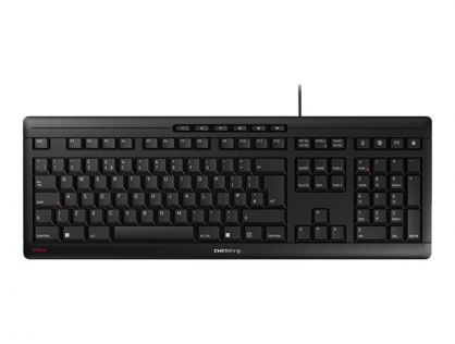 CHERRY STREAM KEYBOARD UK BLACK