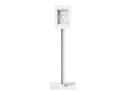 Neomounts FL15-650WH1 - Stand - for tablet - lockable - white - screen size: 9.7", 10.1", 10.2", 10.4", 10.5", 10.9", 11" - floor mountable - for Apple 10.2-inch iPad, 10.5-inch iPad Air (3rd generation), 10.5-inch iPad Pro, 10.9-inch iPad Air (4th genera