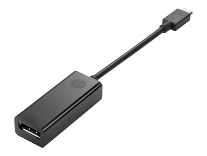 HP - External video adapter - USB-C - DisplayPort - for HP 34, Elite x360, EliteBook 830 G10, Pro x360, ZBook Firefly 14 G10, 16 G10