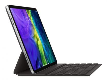 Apple Smart - Keyboard and folio case - Apple Smart connector - QWERTZ - German - for 10.9-inch iPad Air (4th generation, 5th generation), 11-inch iPad Pro (1st generation, 2nd generation, 3rd generation)