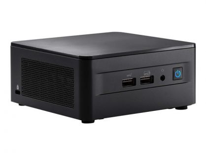 Intel Next Unit of Computing 12 Pro Kit - NUC12WSKv7 - Barebone - tall chassis - 1 x Core i7 1270P - vPro Enterprise - RAM 0 GB - Intel Iris Xe Graphics - GigE, 2.5 GigE, Bluetooth 5.2 - WLAN: 802.11a/b/g/n/ac/ax, Bluetooth 5.2