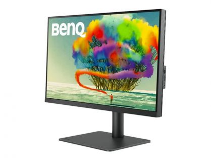 BenQ DesignVue PD2705U - LED monitor - 27" - 3840 x 2160 4K UHD (2160p) @ 60 Hz - IPS - 350 cd/m² - 1200:1 - HDR10 - 5 ms - HDMI, DisplayPort, USB-C - speakers