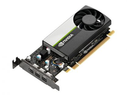 NVIDIA Quadro T400 4GB Graphics card 4GB GDDR6 PCIe3.0x16 low profile 3x Mini DisplayPort - retail boxed - Board,Quick start Guide,Support Guide,ATX I/O bracket attached + LP I/O bracket loose.Mini DP to DP donglex3