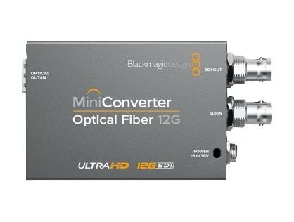 Blackmagic Mini Converter Optical Fiber 12G - video extender