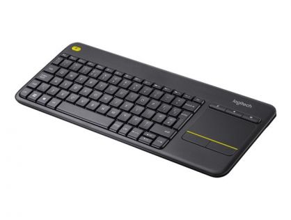 WIRELESS TOUCH KEYBOARD K400 BLACK PLUS