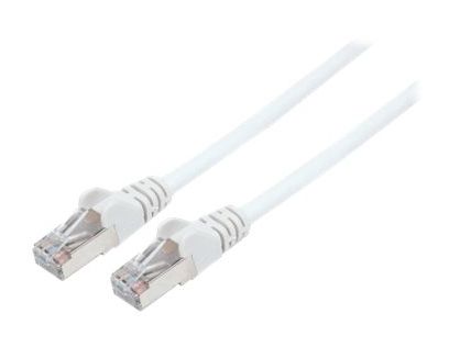 NETWORK CABLE CAT6 COPPER 20M- WHITE S/FTP SNAGLESS/BOOTED