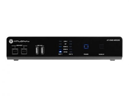 Atlona Omega AT-OME-MS52W 5x2 matrix switcher / scaler / audio embedder/disembedder / HDBaseT converter