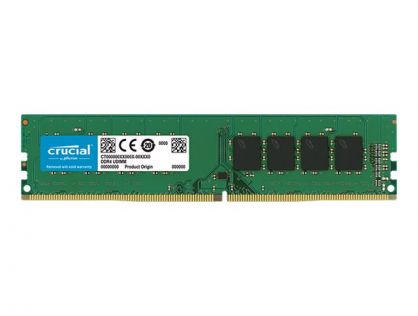 Crucial - DDR4 - module - 32 GB - DIMM 288-pin - 3200 MHz / PC4-25600 - CL22 - 1.2 V - unbuffered - non-ECC