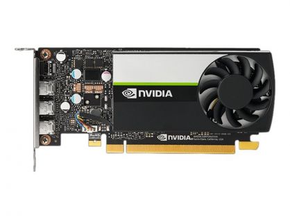 NVIDIA T400 - Graphics card - T400 - 4 GB GDDR6 - PCIe 3.0 x16 low profile - 3 x Mini DisplayPort