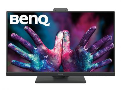 BenQ DesignVue PD2705Q - PD Series - LED monitor - 27" - 2560 x 1440 WQHD - IPS - 300 cd/m² - 1000:1 - HDR10 - 5 ms - HDMI, DisplayPort, USB-C - speakers - dark grey