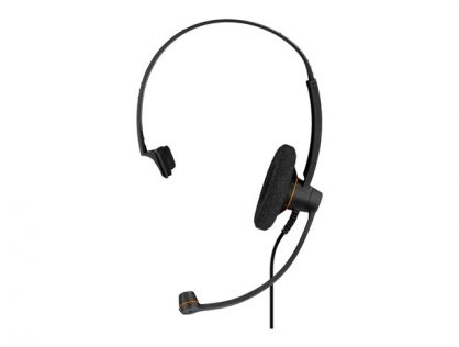 EPOS IMPACT SC 30 USB ML - Headset - on-ear - wired - USB - black with orange colour highlights