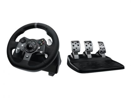 Logitech G920 Driving Force - Wheel and pedals set - wired - for Microsoft Xbox One