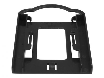 StarTech.com 2.5" HDD / SDD Mounting Bracket for 3.5" Drive Bay - Tool-less Installation - 2.5 Inch SSD HDD Adapter Bracket (BRACKET125PT) - Storage bay adapter - 3.5" to 2.5" - black - for P/N: M2E4SFF8643, PEX4SFF8643, U2M2E125