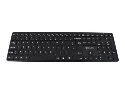 BLUETOOTH SILENT KEYBOARD UK 2.4GHZ DUAL MODE ENGLISH QWERTY