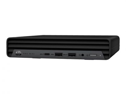 HP Pro 400 G9 - Mini Core i5 13500T / up to 4.6 GHz - RAM 16 GB - SSD 512 GB - NVMe - UHD Graphics 770 - Gigabit Ethernet, IEEE 802.11ax (Wi-Fi 6E), Bluetooth 5.3 - Win 11 Pro - monitor: none - keyboard: UK - Smart Buy - with HP Wolf Pro Security Edition 