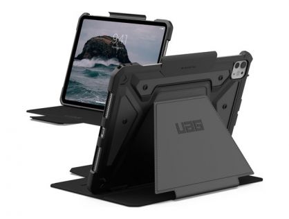 UAG - Flip cover for tablet - rugged - polyurethane (PU) - black - for Apple 11-inch iPad Pro (M4)