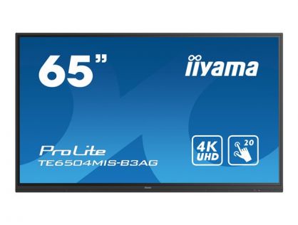 iiyama ProLite TE6504MIS-B3AG 65" Class (64.5" viewable) LED-backlit LCD display - 4K - for digital signage / interactive communication