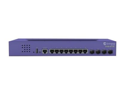 Extreme Networks ExtremeSwitching X435-8P-4S - Switch - Managed - 8 x 10/100/1000 (PoE+) + 4 x SFP (mini-GBIC) (uplink) - rack-mountable - PoE+ (124 W)