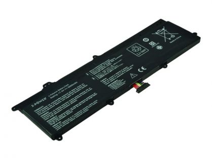 2-Power Main Battery Pack - Laptop battery - 1 x lithium polymer 4-cell 5000 mAh - for ASUS VivoBook S200E, X202E