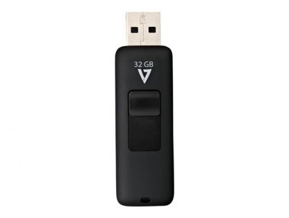 32GB FLASH DRIVE USB 2.0 BLACK 10MB/S READ 3MB/S WRITE