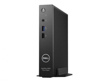 Dell OptiPlex 3000 Thin Client - Thin client - DTS - 1 x Pentium Silver N6005 / up to 3.3 GHz - RAM 8 GB - SSD 256 GB - NVMe, Class 35 - UHD Graphics - Gigabit Ethernet - Win 10 IoT Enterprise 2021 LTSC - monitor: none - black - BTP - with 3 Years ProSupp