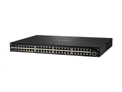 HPE Aruba 2930F 48G PoE+ 4SFP+ - Switch - L3 - Managed - 48 x 10/100/1000 (PoE+) + 4 x 1 Gigabit / 10 Gigabit SFP+ (uplink) - rack-mountable - PoE+ (740 W)