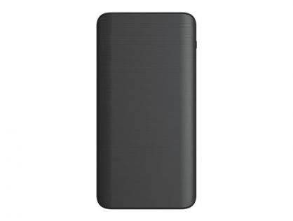 mophie essentials - Power bank - 10000 mAh - 2 output connectors (USB, 24 pin USB-C)