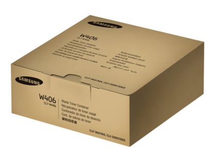 Samsung CLT-W406 - Black, yellow, cyan, magenta - waste toner collector - for Samsung CLX-3300, 3302, 3303, 3304, 3305, 3306, 3307, SCX-3300, 3301, 3305, 3306