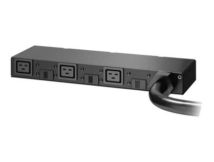 APC Basic Rack PDU AP6038A - Power distribution unit (rack-mountable) - AC 200-240 V - input: IEC 60309 63A - output connectors: 3 (IEC 60320 C19 16A) - 3.65 m cord - for P/N: SCL400RMJ1U, SCL500RMI1UC, SCL500RMI1UNC, SMTL1000RMI2UC, SMTL750RMI2UC