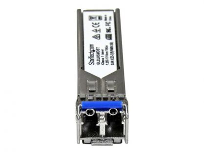 StarTech.com Cisco GLC-LH-SMD Compatible SFP Module, 1000BASE-LX/LH, 1GbE Single Mode (SMF) Fiber SMF Optic Transceiver, 1GE Gigabit Ethernet, LC Connector, 10km 1310nm, Firepower, ASR920 (GLCLHSMD10ST) - SFP (mini-GBIC) transceiver module - 1GbE