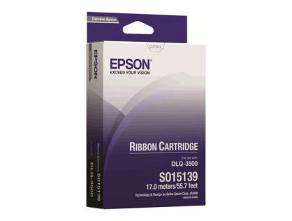 Epson SIDM Black Ribbon Cartridge for DLQ-3000/+/3500 (C13S015139)