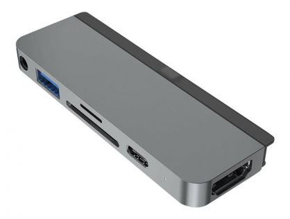 HyperDrive 6-in-1 USB-C Hub - docking station - USB-C - HDMI