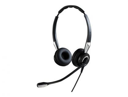 Jabra BIZ 2400 II QD Duo NC - Headset - on-ear - wired - Quick Disconnect