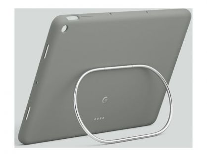 Google - Back cover for tablet - silicone, stainless steel ring - hazel - for Pixel Tablet