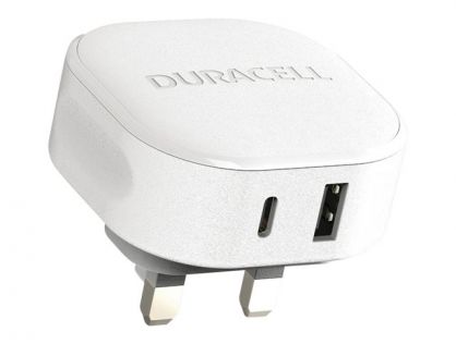 Duracell power adapter - PPS technology - USB, 24 pin USB-C - 30 Watt