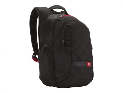 BLACK NYLON BACKPACK FOR LAPT