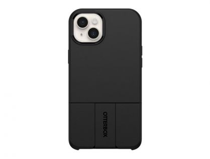 OtterBox uniVERSE Series - Back cover for mobile phone - rugged - synthetic rubber, polycarbonate - black - for Apple iPhone 13, 14