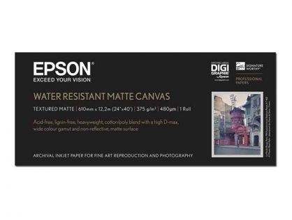 Epson - Matte - 1 roll(s) canvas paper - for SureColor SC-P10000, P20000, P6000, P7000, P8000, P9000, T3000, T3200, T5200, T7000, T7200