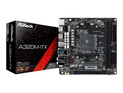 A320M-ITX AM4 2 DDR4 4 SATA3 ULTRA M.27.1 CH HD 6 USB 3.1