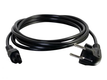 C2G Laptop Power Cord - power cable - IEC 60320 C5 to power CEE 7/7 - 2 m