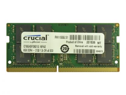 2-Power - DDR4 - module - 8 GB - SO-DIMM 260-pin - 2133 MHz / PC4-17000 - CL15 - 1.2 V - unbuffered - non-ECC