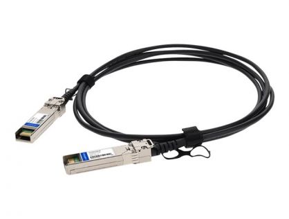 AddOn 2m Cisco Compatible SFP+ DAC - 10GBase direct attach cable - SFP+ (M) to SFP+ (M) - 2 m - twinaxial - passive - for Cisco 250 Series, Catalyst 2960, ESS9300, Nexus 93180, 9336, 9372, UCS 6140, C4200