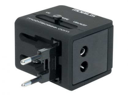 WORLDWIDE TRAVEL ADAPTOR 2 USB (100-240 V - 2X0.5A)