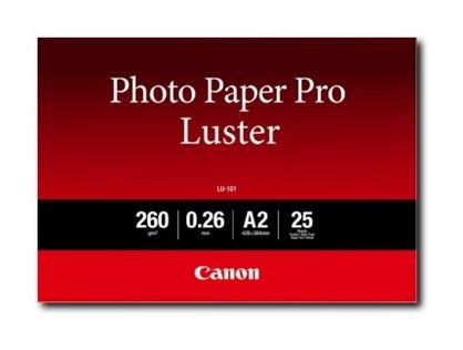 Canon Photo Paper Pro Luster LU-101 - Luster - 260 micron - A2 (420 x 594 mm) - 260 g/m² - 25 sheet(s) photo paper