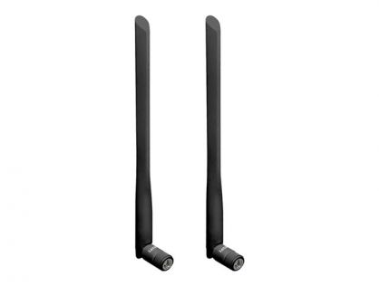 5dB High-Gain WiFi Dual-Band Aerials One Pair black