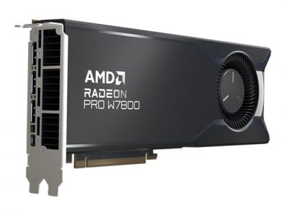 AMD Radeon Pro W7800 - Graphics card - Radeon Pro W7800 - 32 GB GDDR6 - PCIe 4.0 x16 - 3 x DisplayPort, Mini DisplayPort