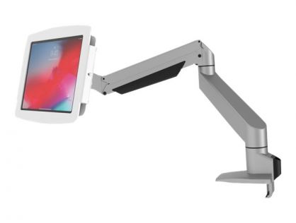 Compulocks iPad 10.2" Space Enclosure Articulating Arm Mount - Mounting kit (articulating arm, enclosure) - adjustable arm - for tablet - lockable - high-grade aluminium - white - screen size: 10.2" - for Apple 10.2-inch iPad (7th generation, 8th generati