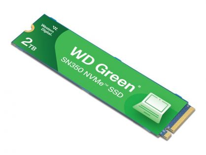 WD Green SN350 NVMe SSD WDS200T3G0C-00AZL0 - SSD - 2 TB - internal - M.2 2280 - PCIe 3.0 x4 (NVMe)